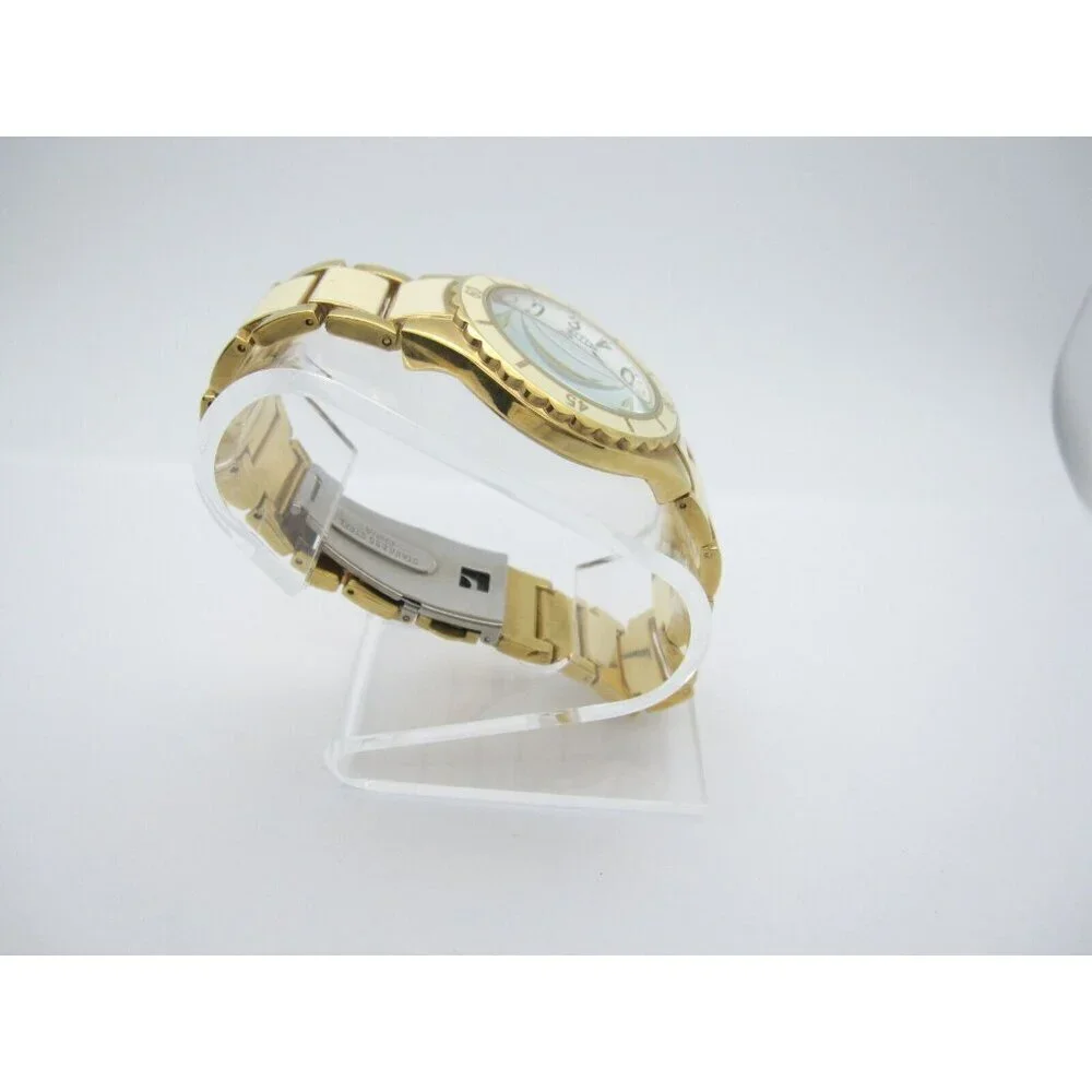 Women's SLE Quartz Analog 40mm Dial Causal Round Watch (E89)